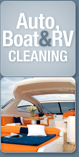 auto/boat interior cleaning